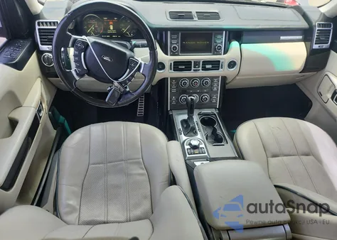 2010 Land Rover Range Rover Hse Luxury из США, поврежденный, VIN SALMF1E47AA318445